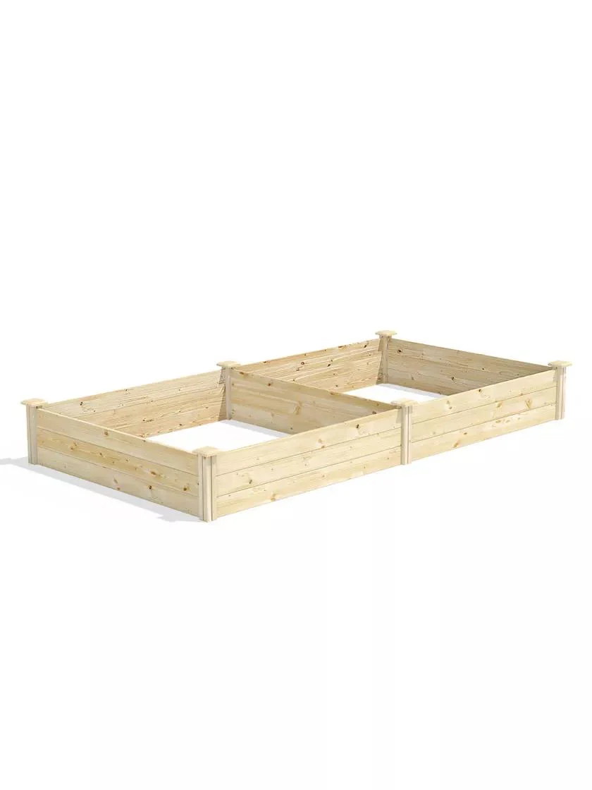 Pine Raised Garden Beds, 4'x8'