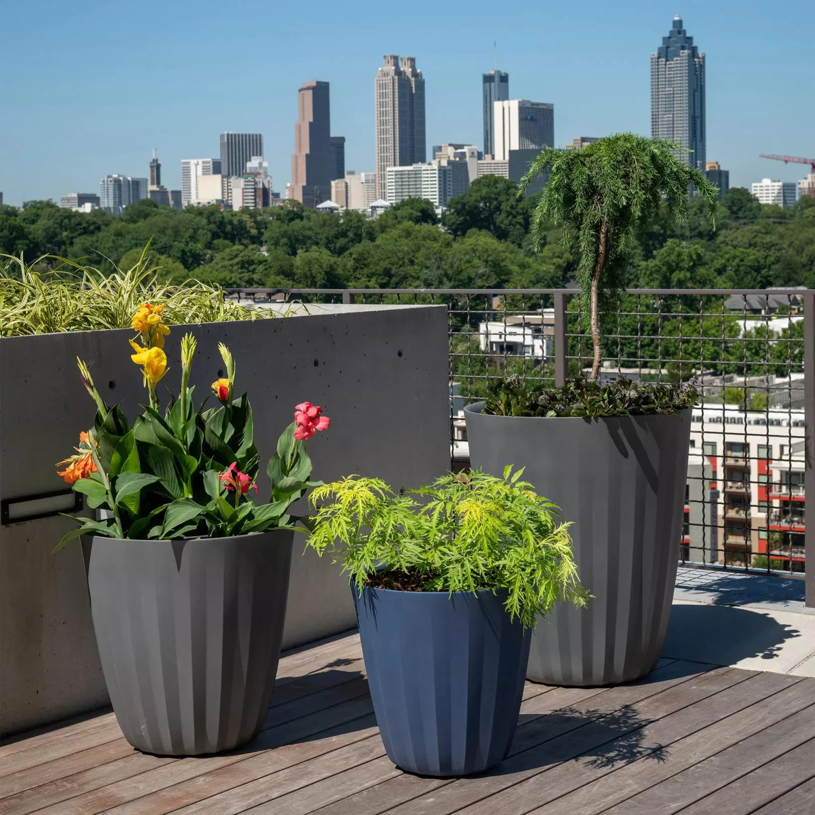 Pleat Planters