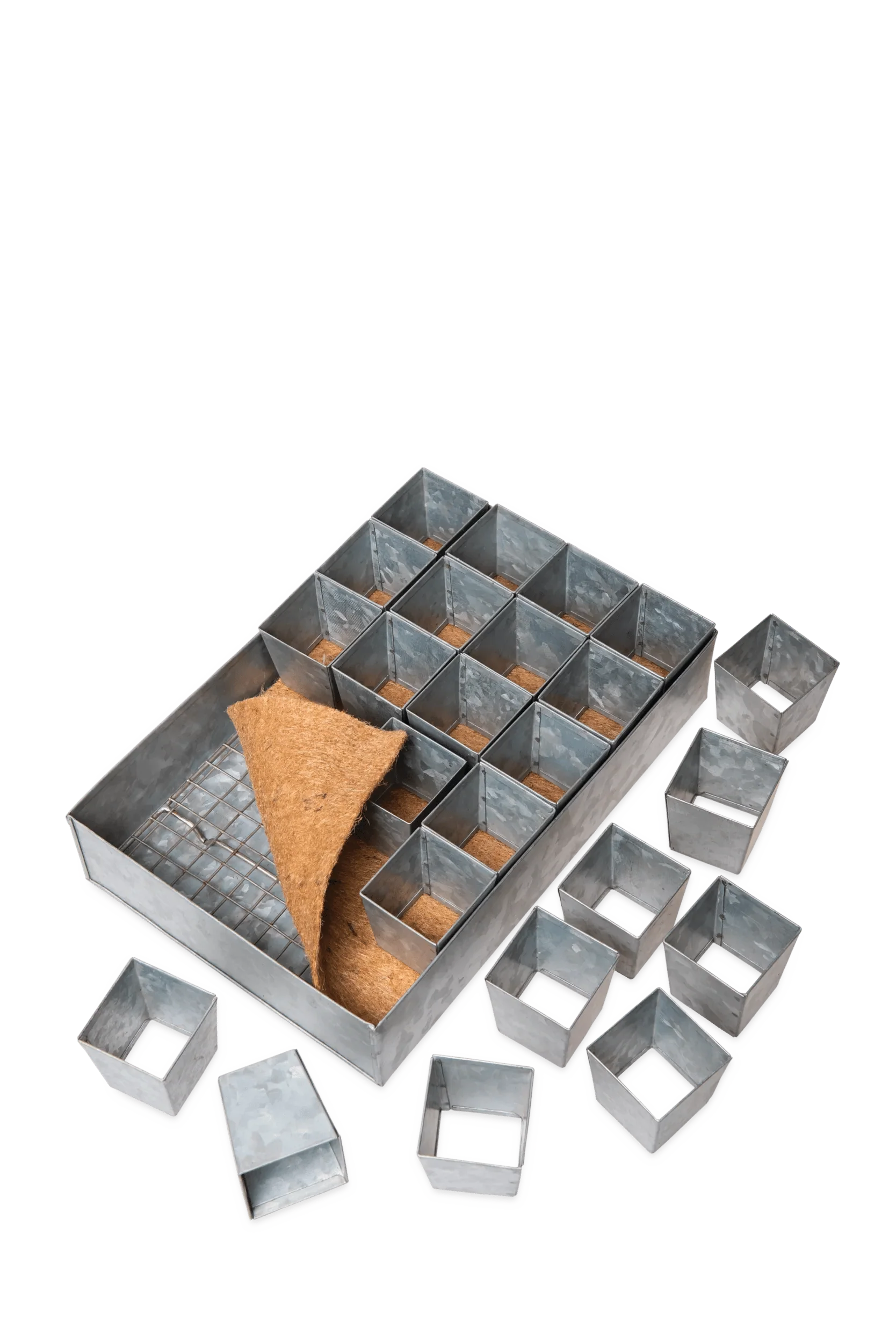 1201-self-watering-galvanized-seed-starting-tray-2.webp Self-Watering Galvanized Seed Starting Tray