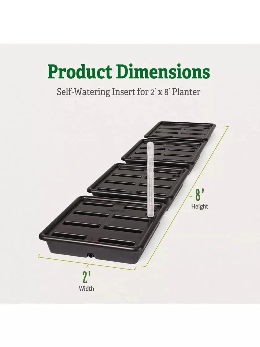 Self-Watering Insert for 2' x 8' Planter