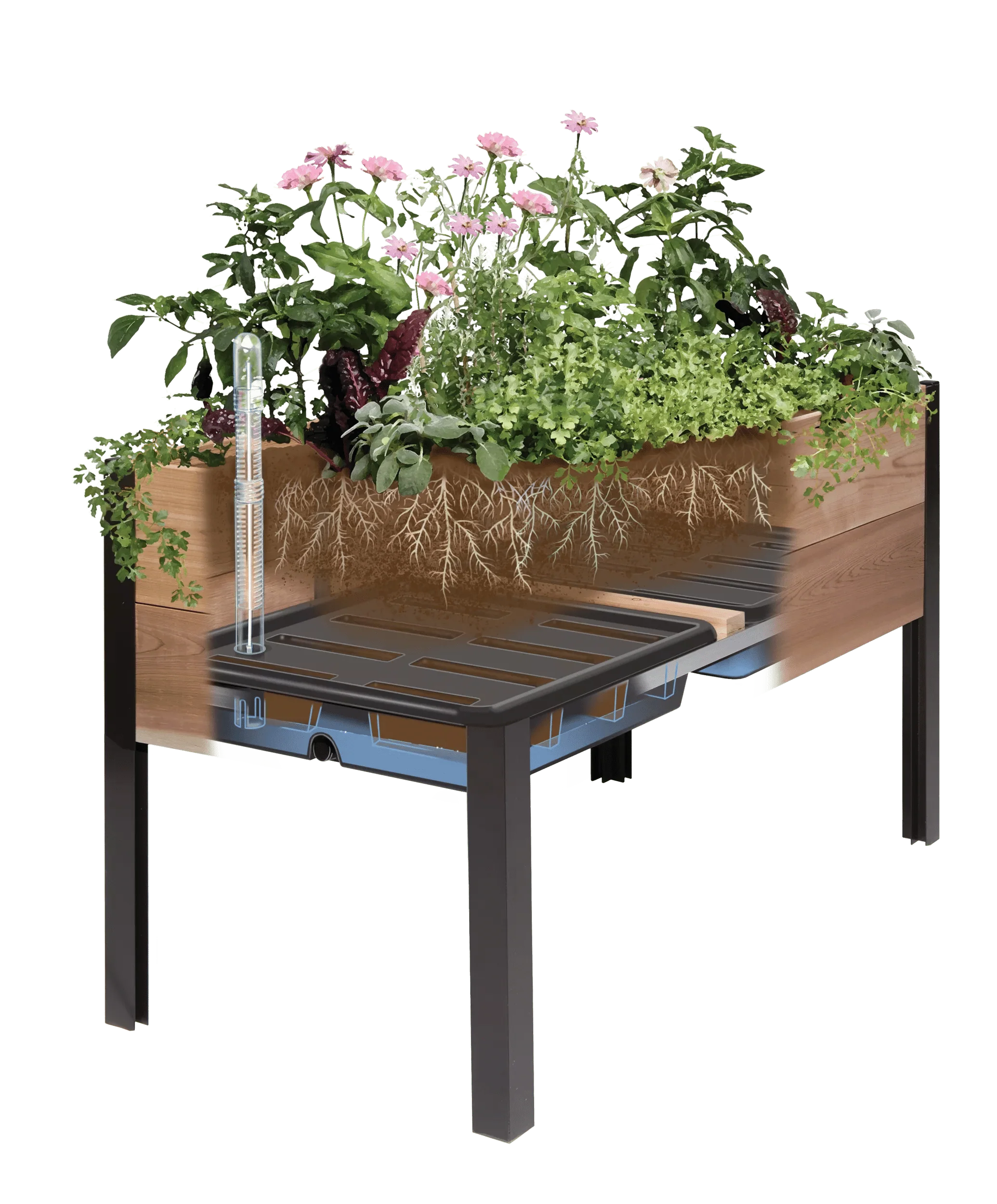 Self-Watering Insert for 2' x 8' Planter