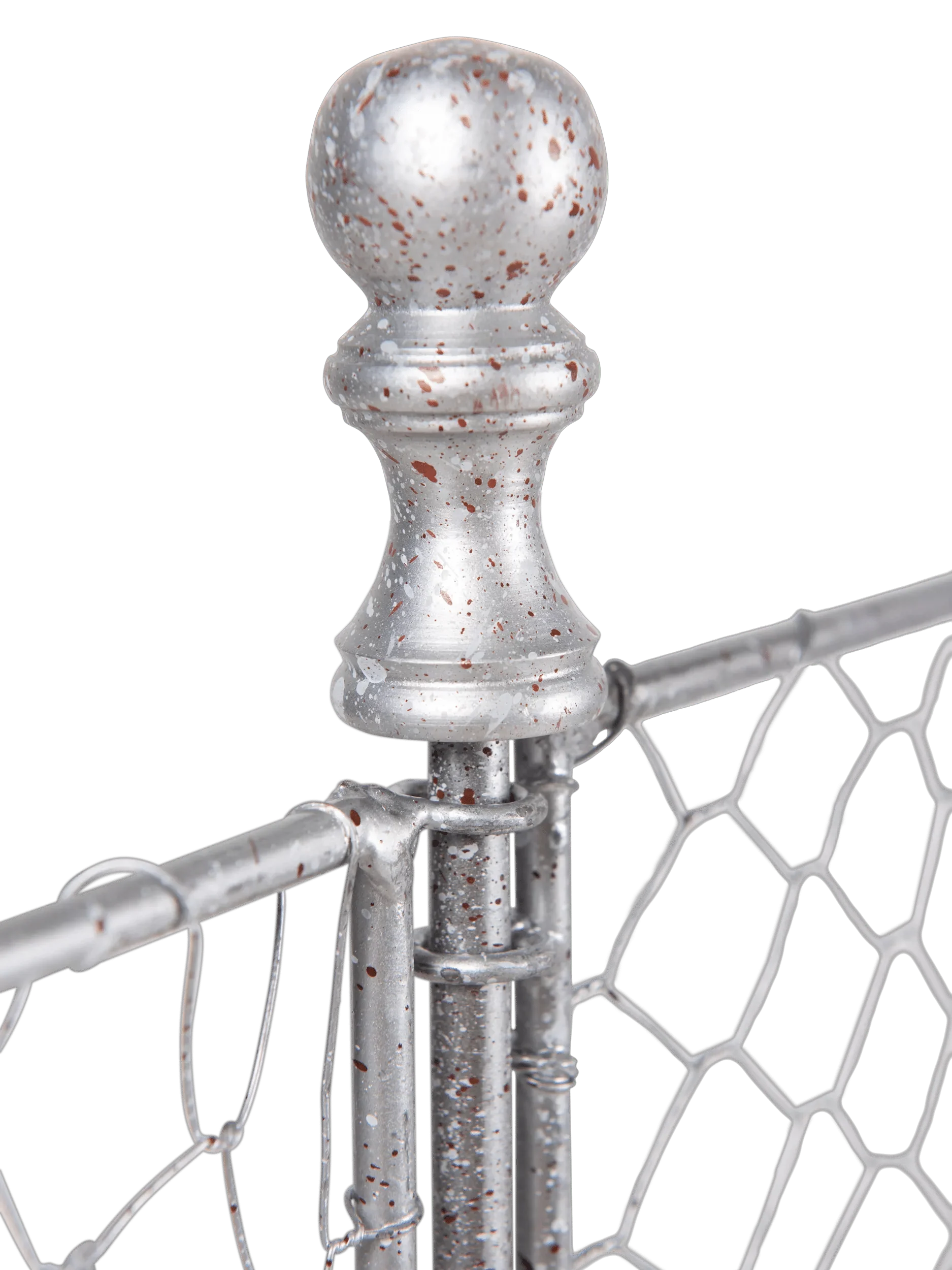 Tall Chicken Wire Critter Fence Extension Panel, Set of 2