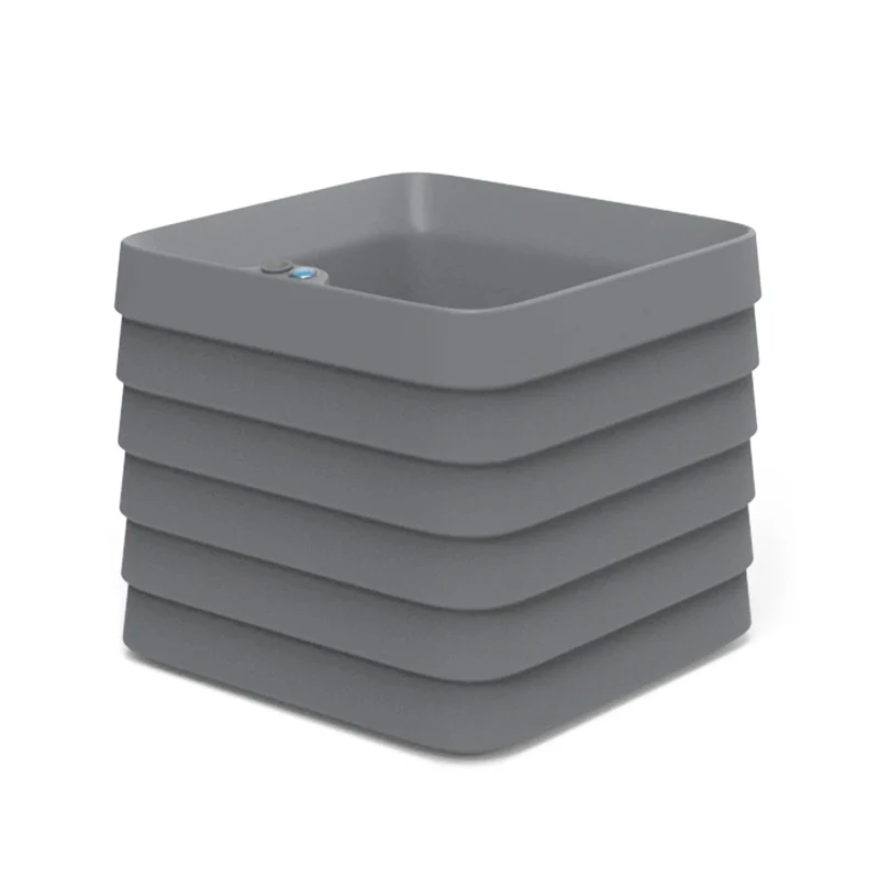 TruDrop Slat Planter Box