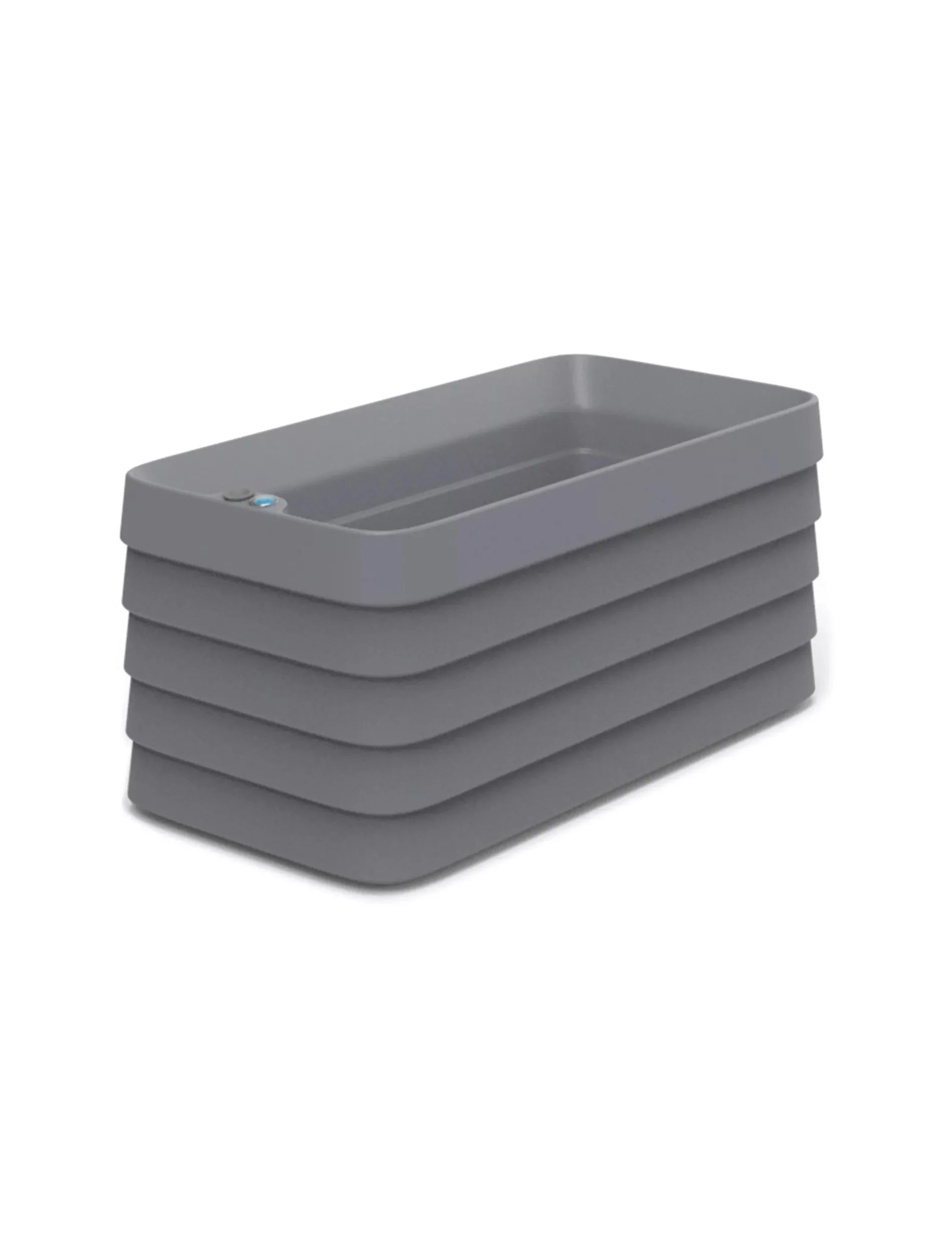 TruDrop Slat Planter Box