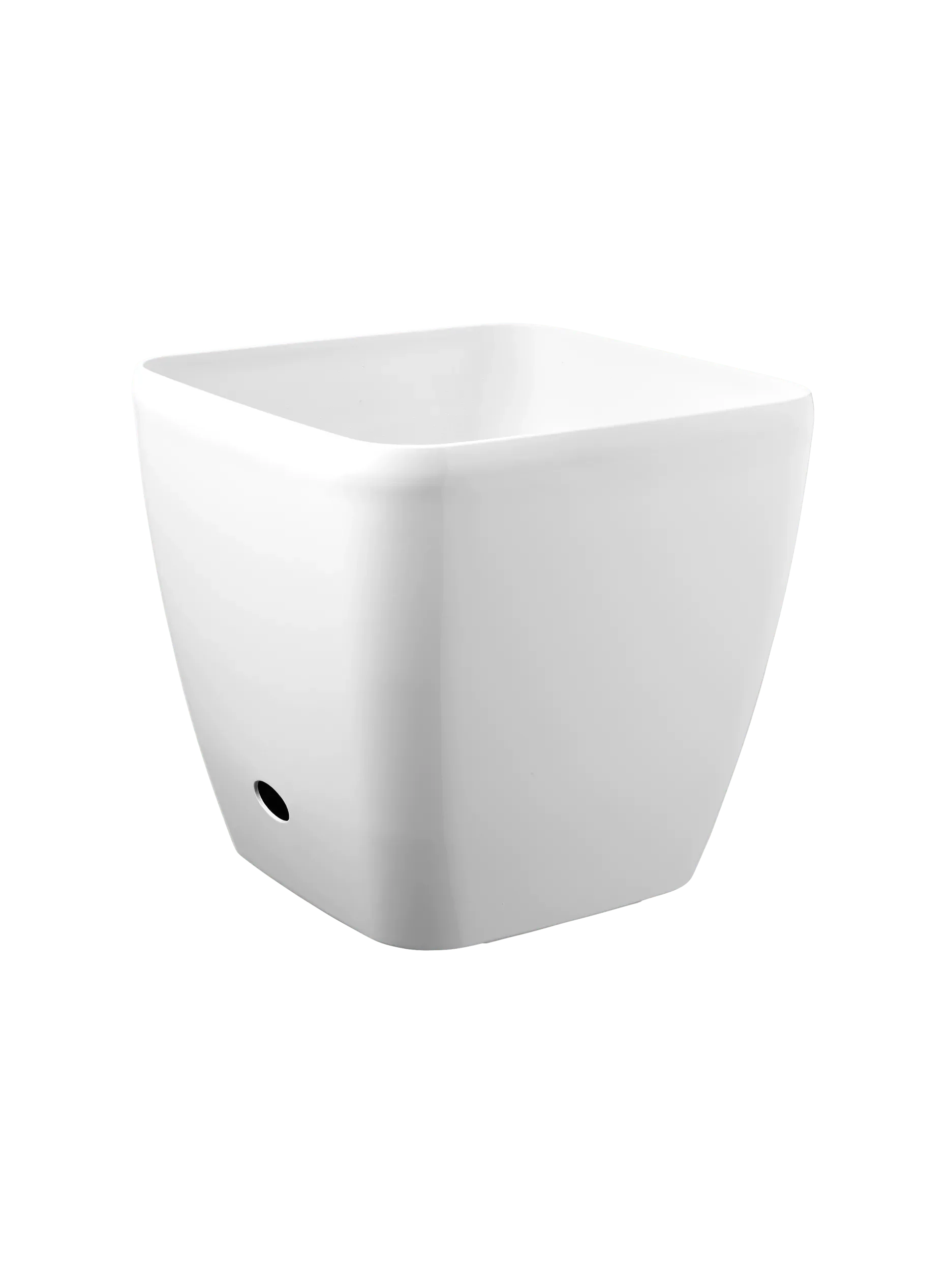 Viva™ Square Self-Watering Rolling Planter, 14" Diameter