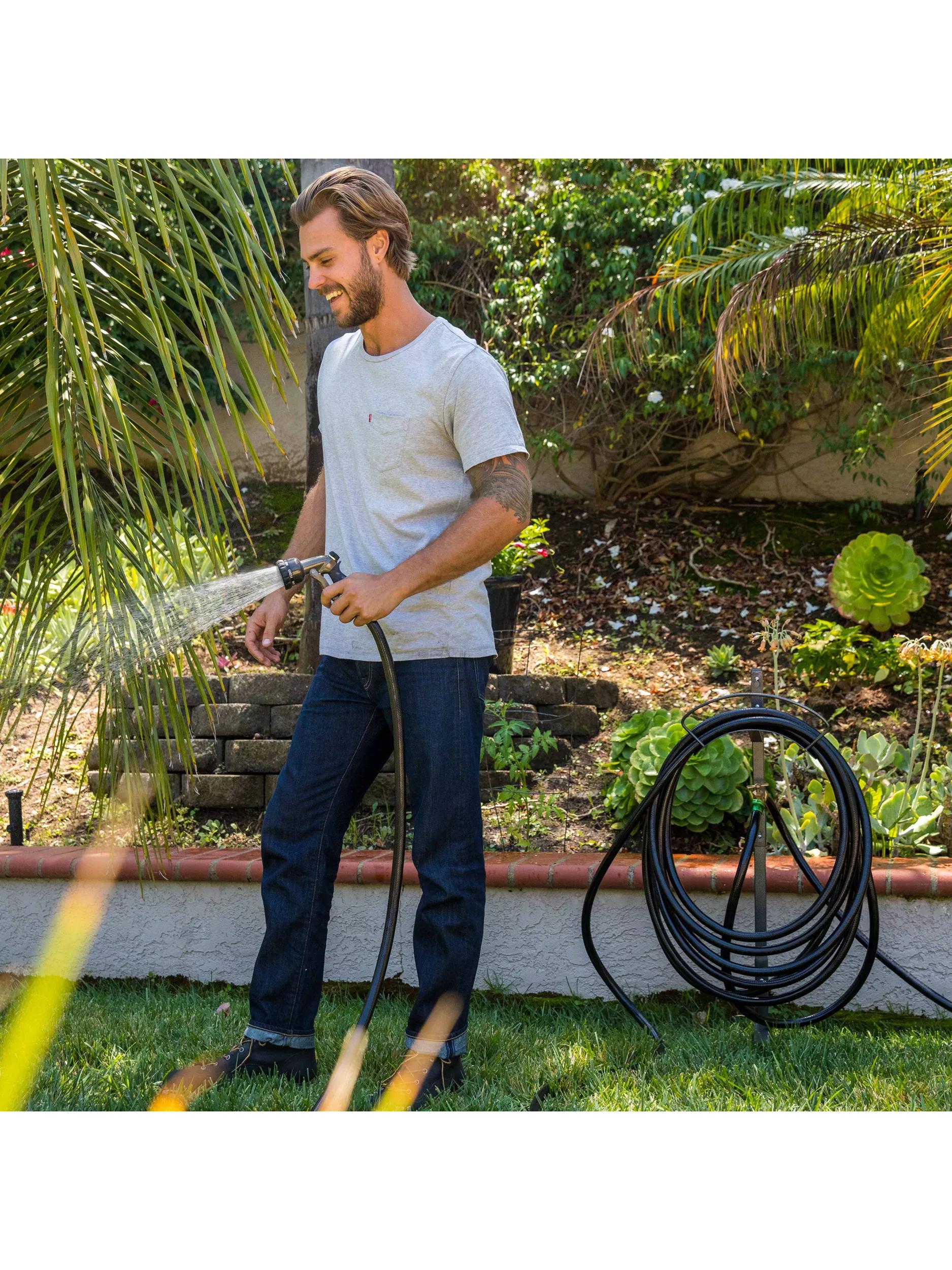 Yard Butler® Free Standing Hose Hanger with Faucet