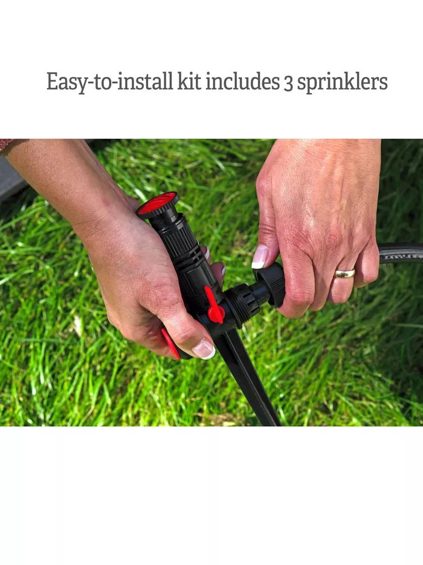 Snip-n-Spray™ Garden and Landscape Sprinkler System