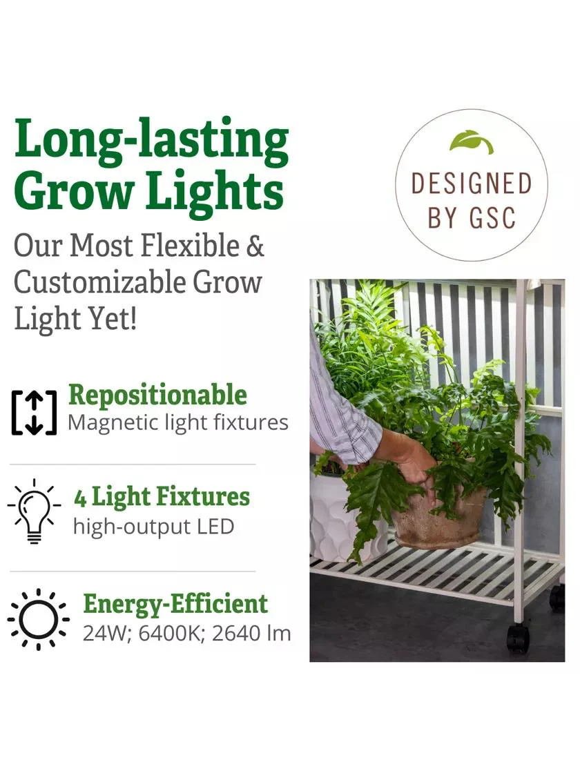 Oslo™ 4-Tier LED Grow Light Garden