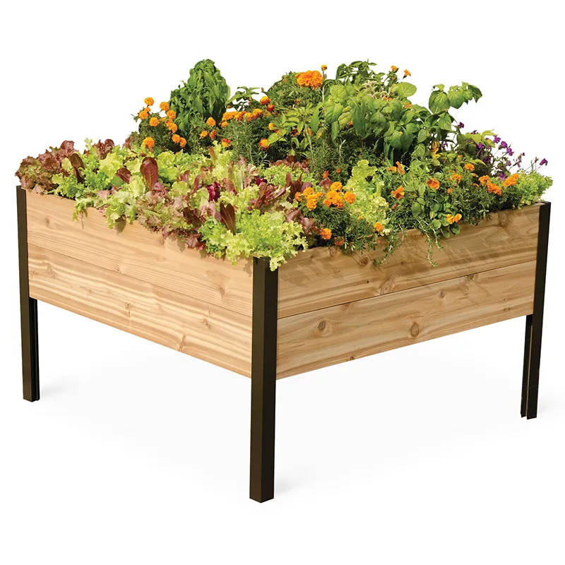 225-elevated-cedar-planter-box-4-x-4-1.webp Elevated Cedar Planter Box, 4' x 4'