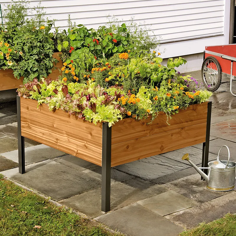 225-elevated-cedar-planter-box-4-x-4-4.webp Elevated Cedar Planter Box, 4' x 4'