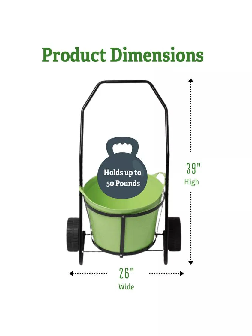 Garden Clean-up Cart with Gorilla Tub®
