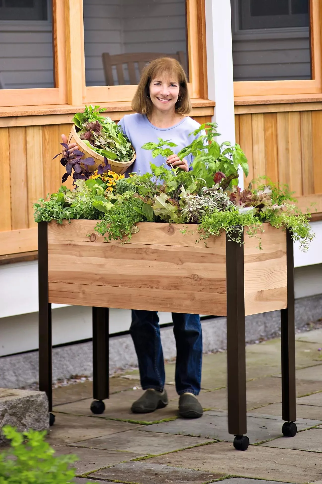 Rolling Patio Garden (13.5" D)