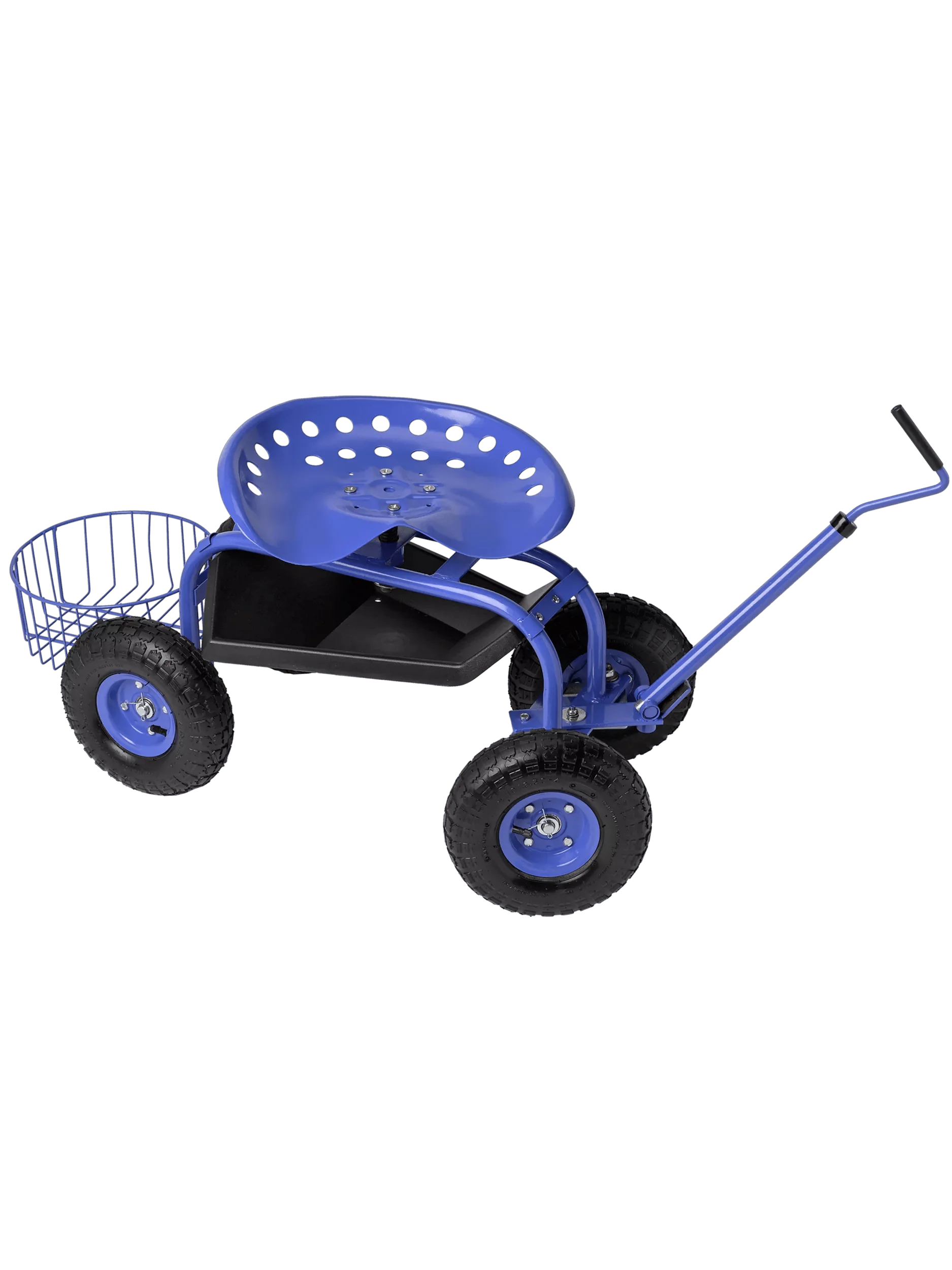 Deluxe Tractor Scoot with Bucket Basket