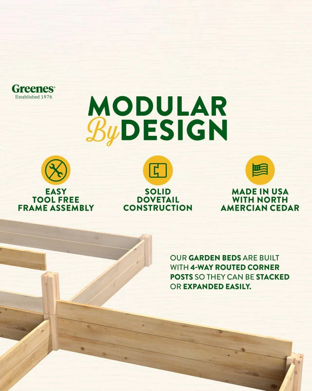 4' Cedar Raised Beds