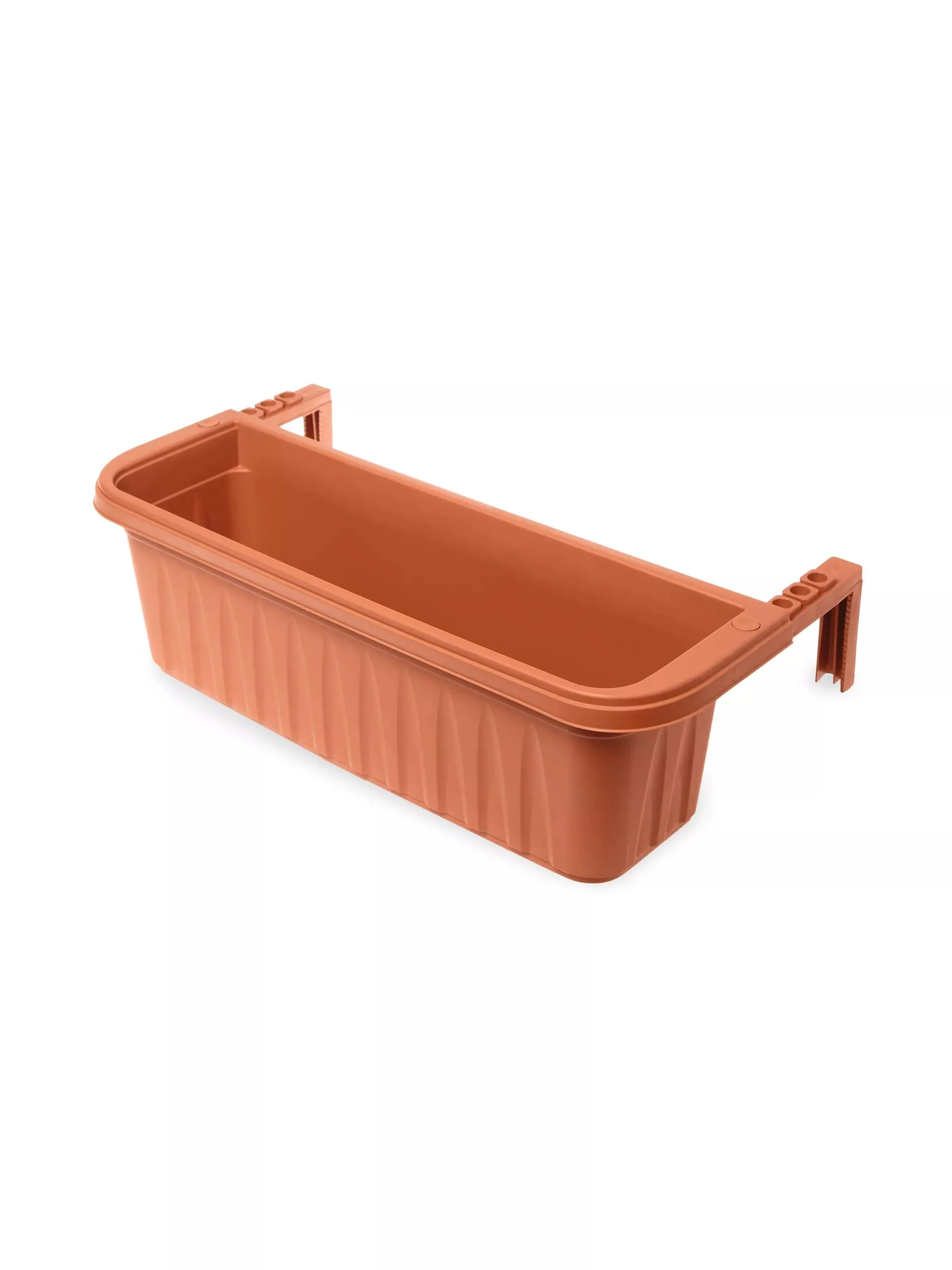 Adjustable Self-Watering Railing Planter, 24"