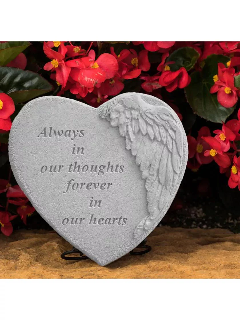 Always in Our Thoughts Memorial Stone