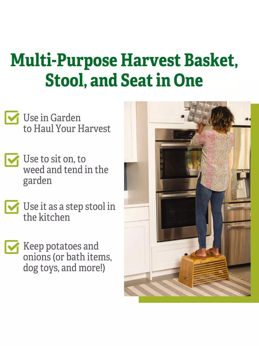 378-bamboo-garden-stool-and-basket-combo-4.webp Bamboo Garden Stool and Basket Combo
