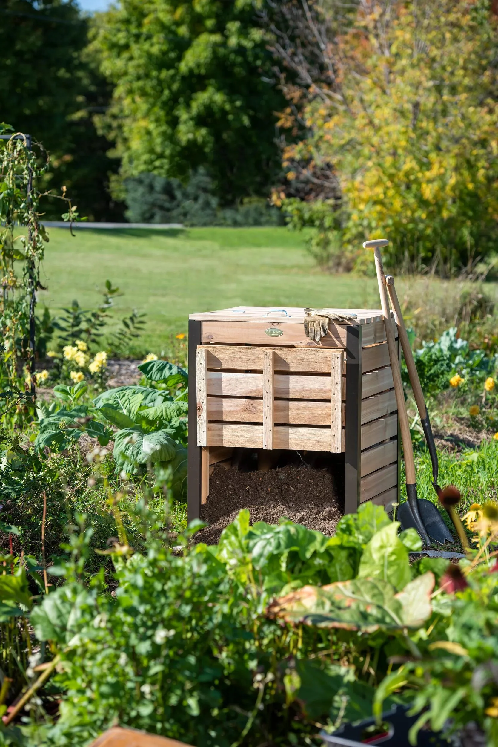 Cedar Compost Bin