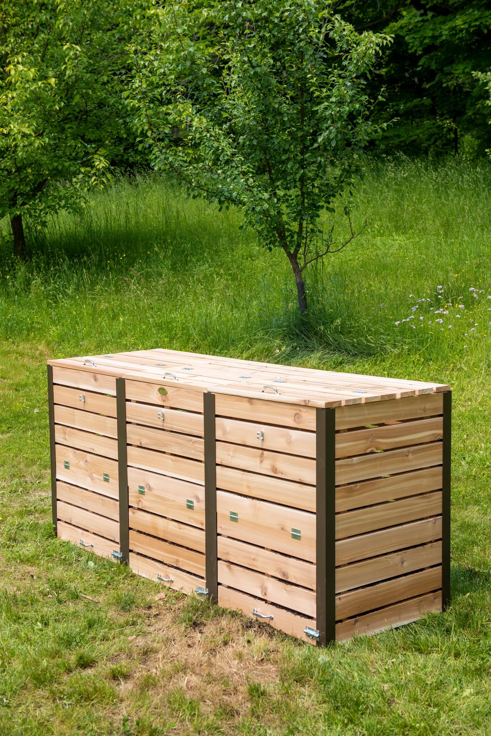 451-cedar-three-bin-composter-4.jpg Cedar Three Bin Composter