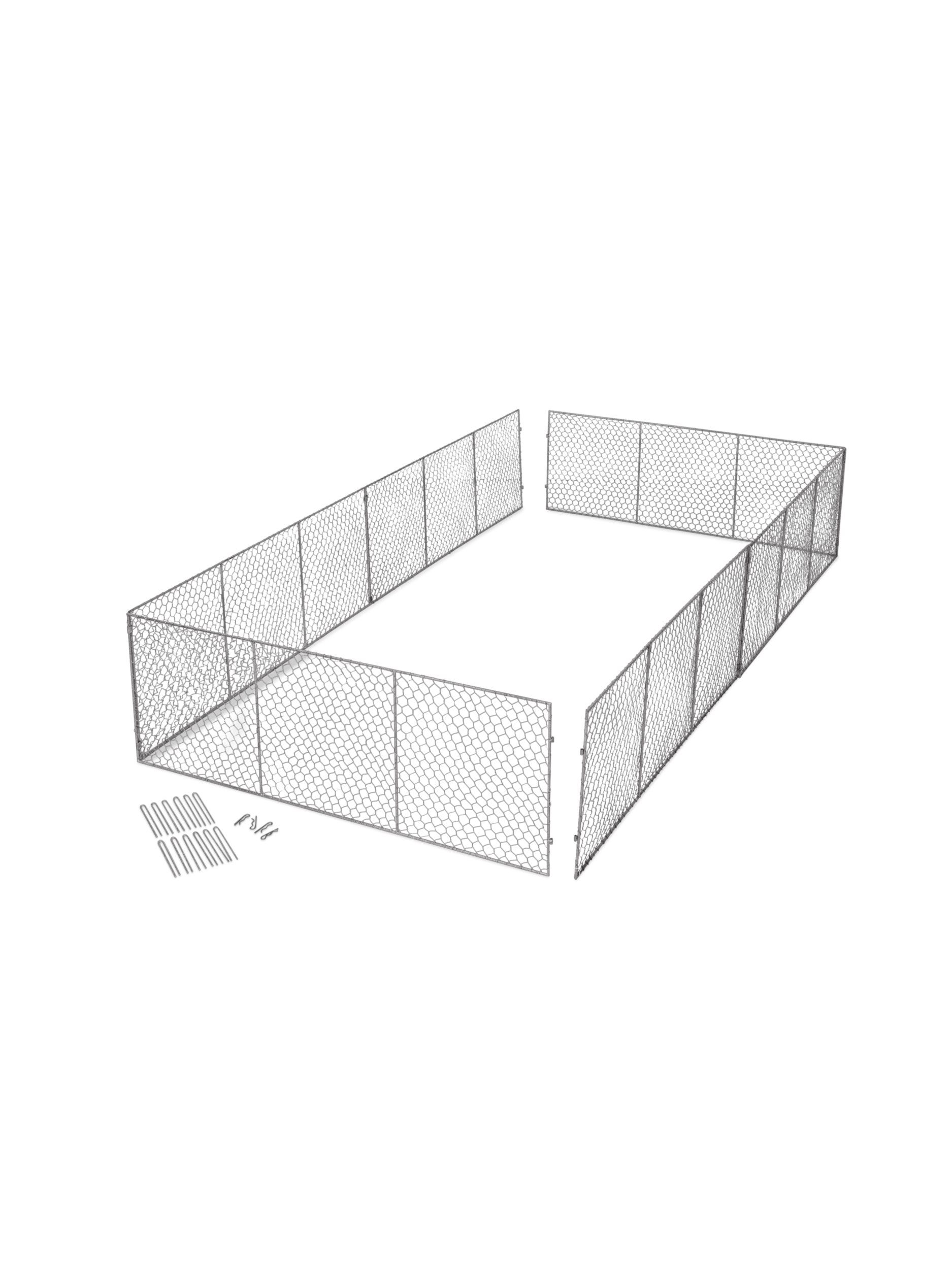 Chicken Wire Critter Fence, 16" High