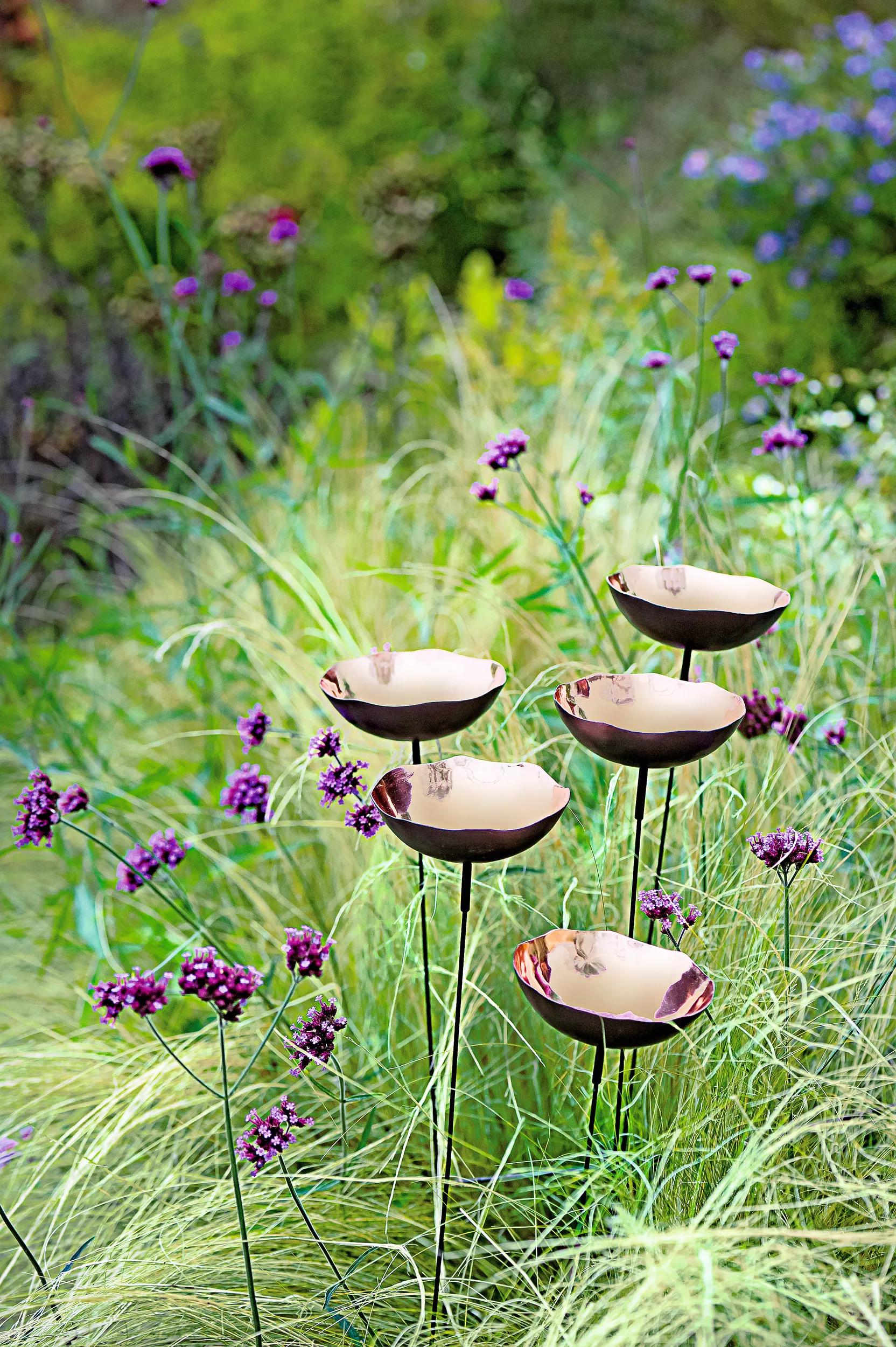 Copper Poppy Sways, Set of 5