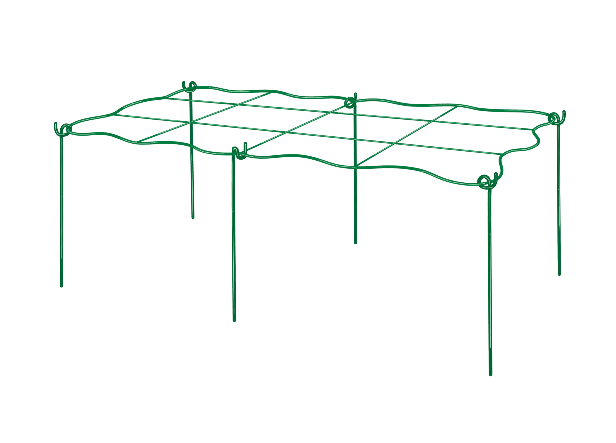 Cut Flower Grid Support, Set of 2