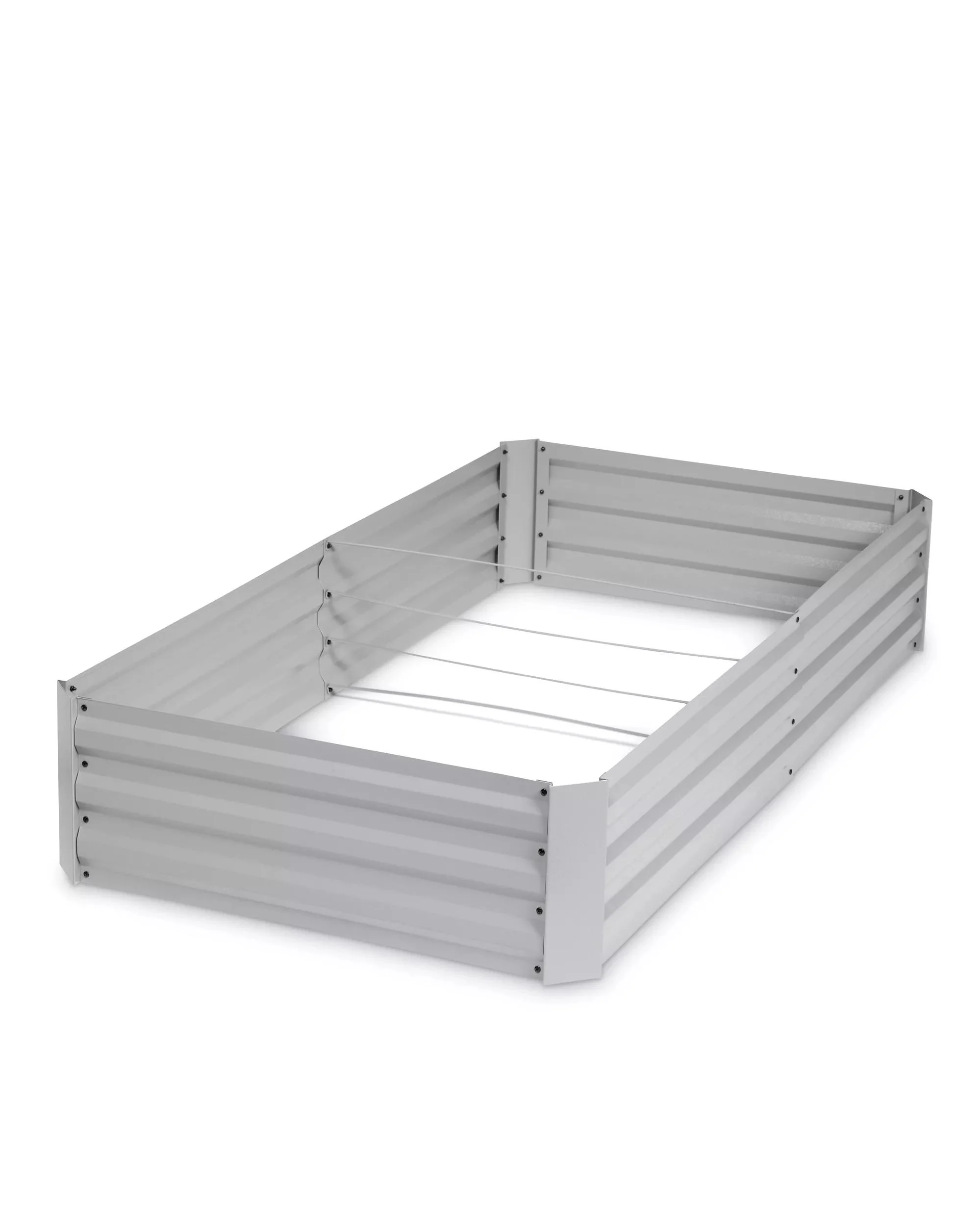 Demeter™ Corrugated Metal Raised Bed, 34" x 68" (12" D)