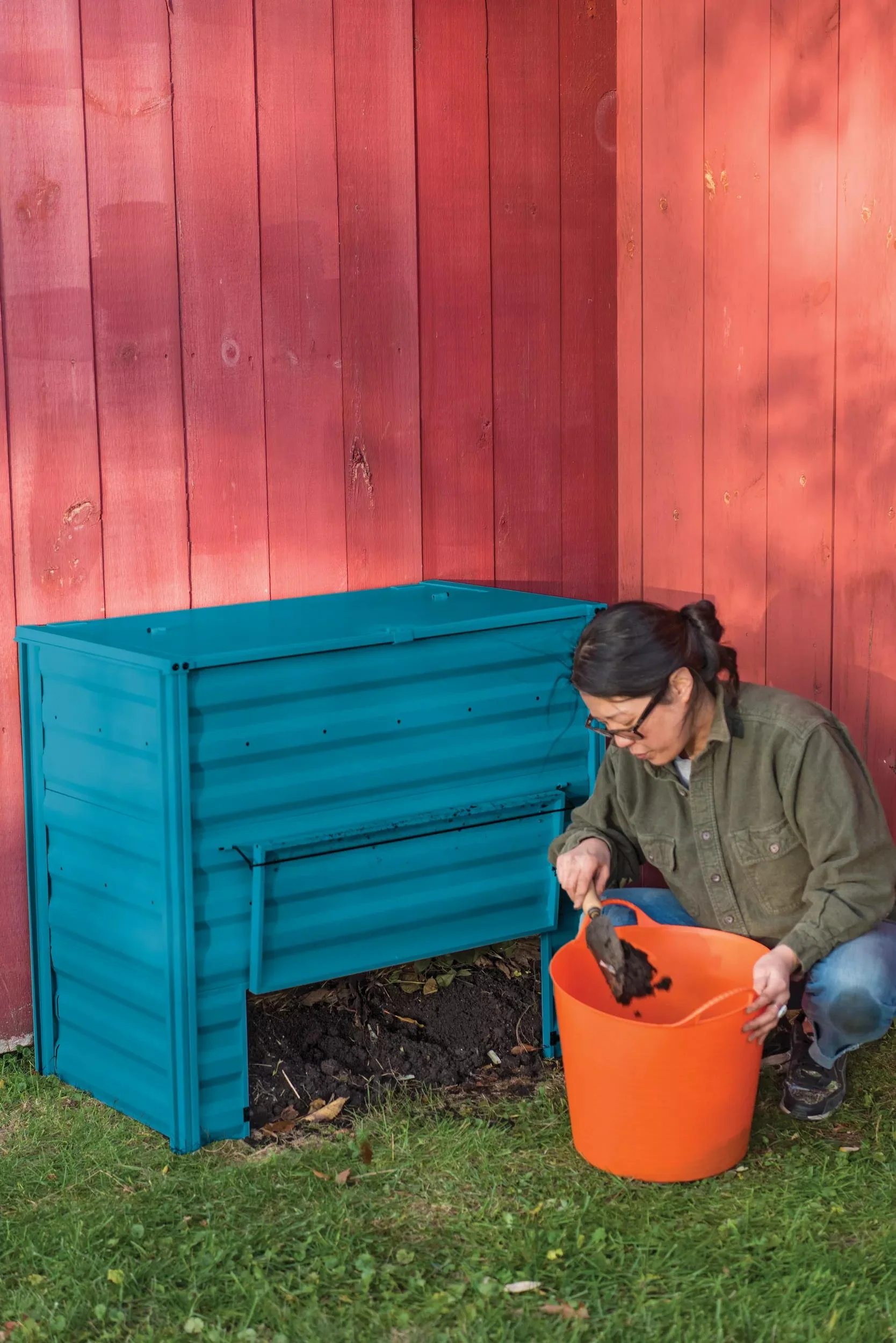 Demeter™ Metal Compost Bin