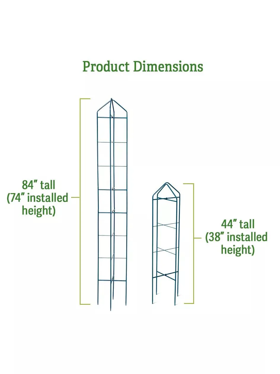 Zenith™ Folding Garden Supports, Set of 2