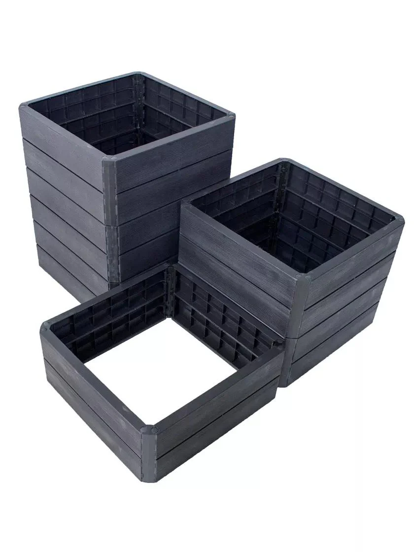 Ergo Quadro Stacking Raised Beds, Square
