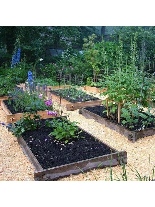 Farmstead Cedar Raised Garden Beds, 4'