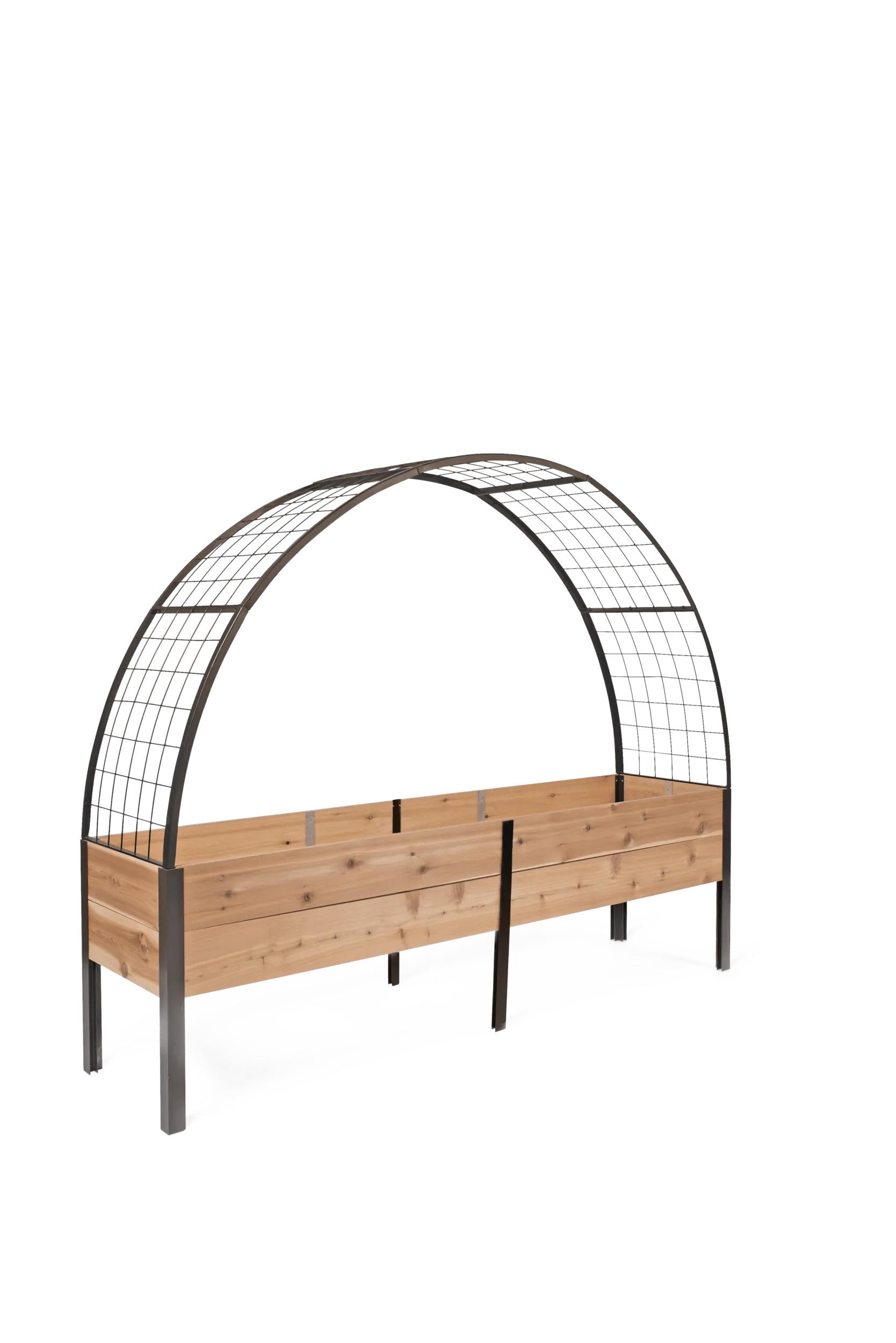 66-2-x-8-arch-trellis-for-planter-boxes-7.webp 2' x 8' Arch Trellis for Planter Boxes