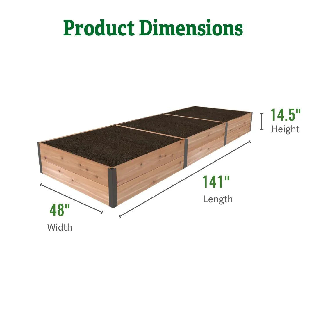 69-deep-roottm-cedar-raised-beds-4-wide-14.5-d-8.webp Deep Root™ Cedar Raised Beds, 4' Wide (14.5" D)