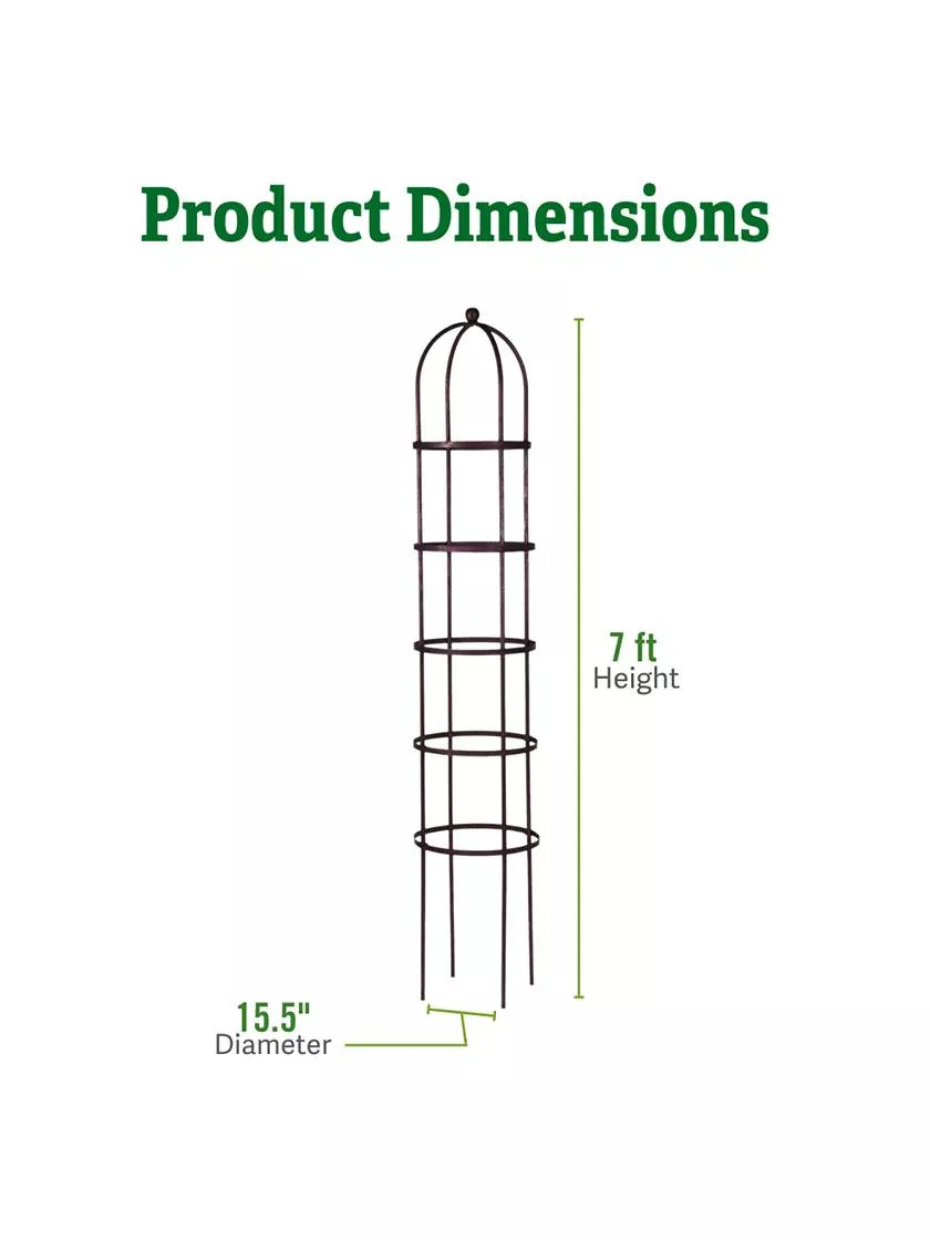Jardin™ Round Obelisk, 7'