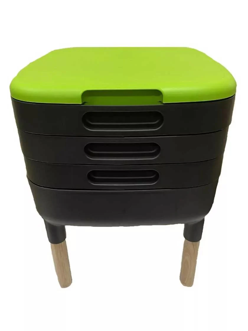 Maze Worm Farm Composter Trays with Wood Legs