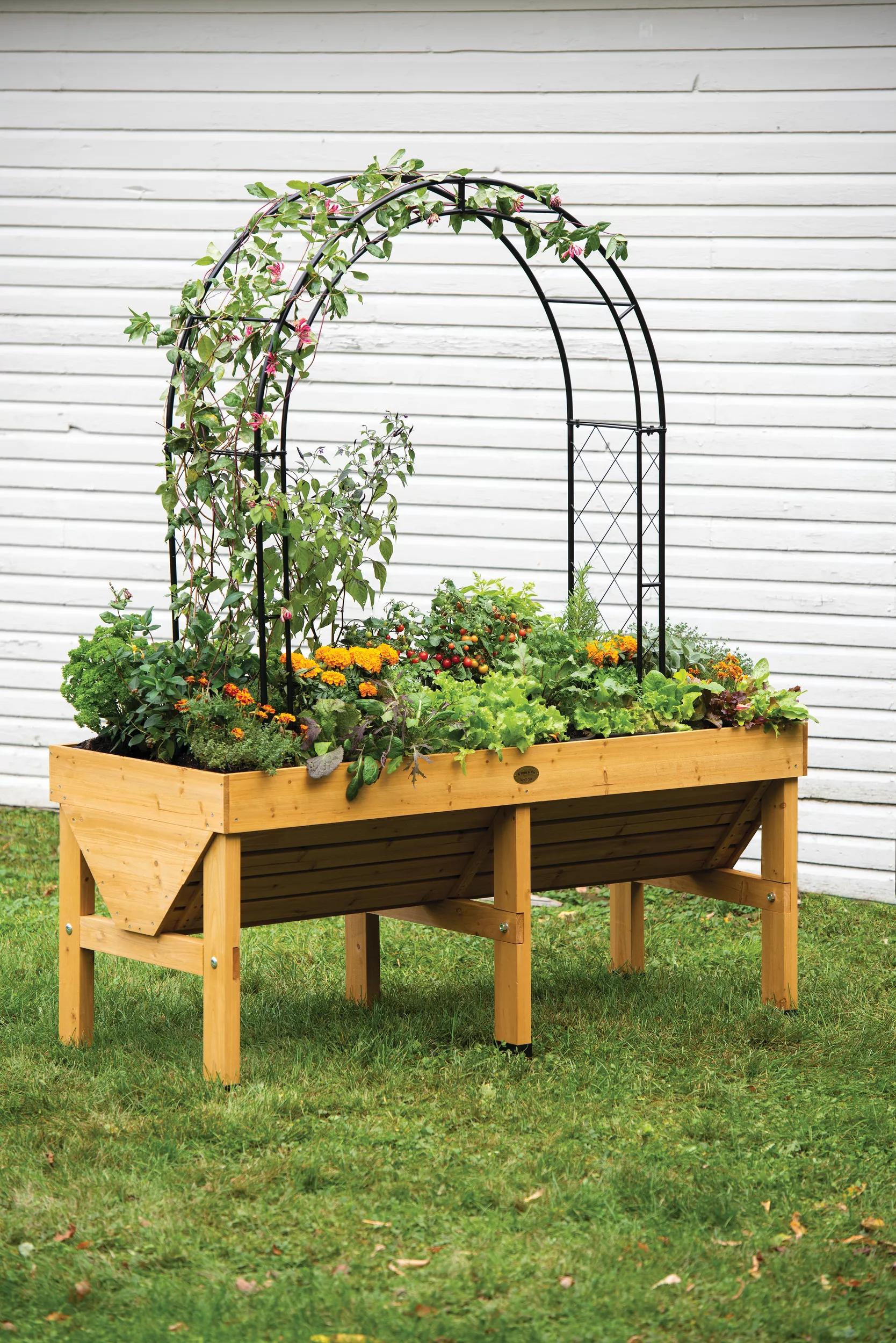 870-metal-climbing-arch-for-vegtrug-patio-garden-bed-2.jpg Metal Climbing Arch for VegTrug® Patio Garden Bed