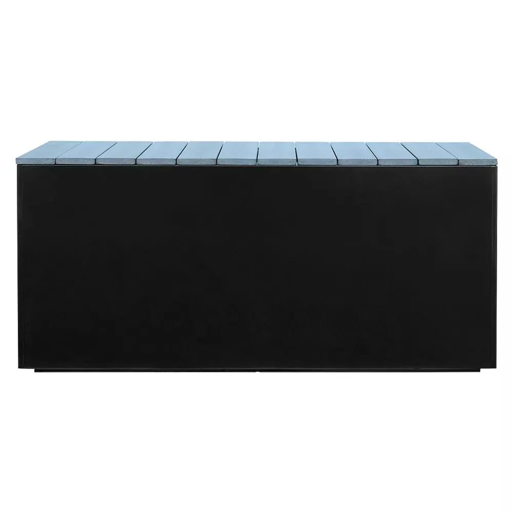 925-nice-aluminum-trough-planters-with-bench-top-3.webp Nice Aluminum Trough Planters with Bench Top