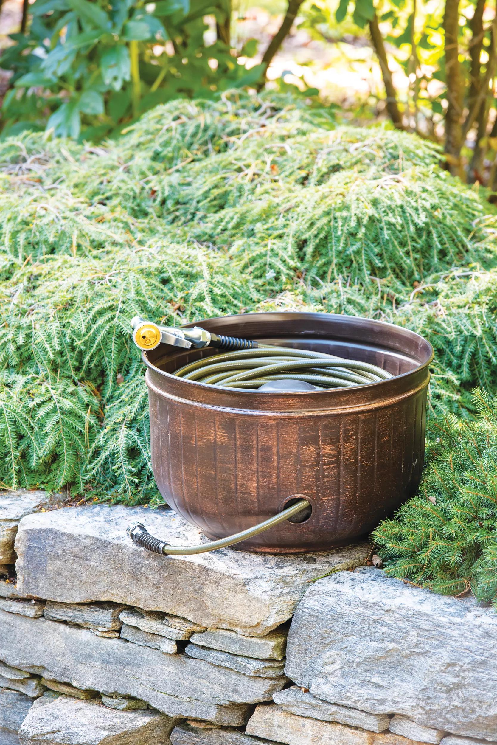 94-brushed-bronze-brown-hose-pot-1.jpg Brushed Bronze Brown Hose Pot