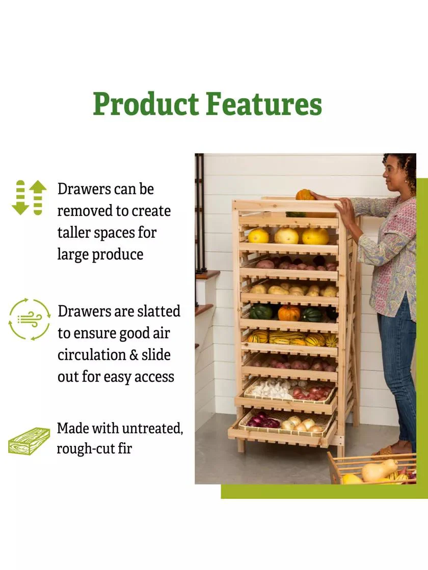 Orchard Rack, 9 Drawer