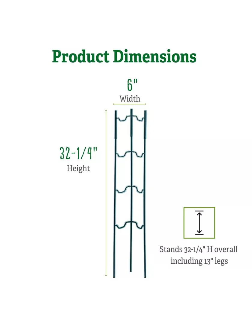 Pepper and Eggplant Ladders, Set of 3